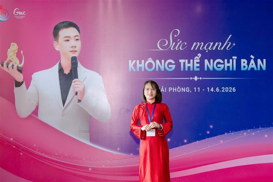 Hồng Nhung tại chương trình Sức mạnh không thể nghỉ bàn, Hải Phòng, tháng 6/2026