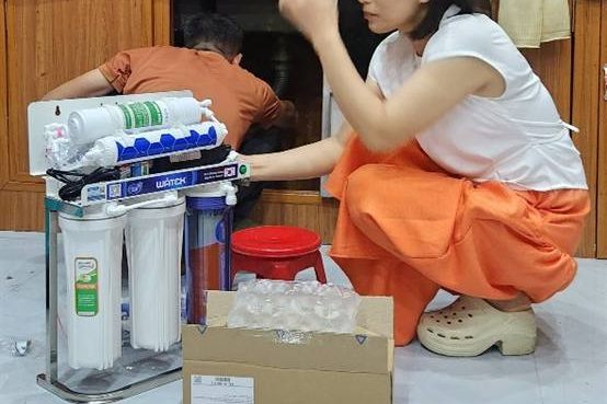 Máy lọc RO nhiều cấp lõi
